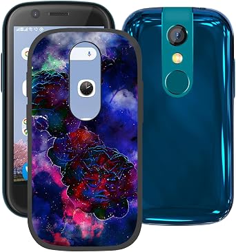 Phone Case for Unihertz Jelly 2 3.0", TPU Shockproof Bumper Shell, 360 Drop Protection Shell Ultra-Thin Soft Silicone Cover for Unihertz Jelly 2 - Rose Cloud