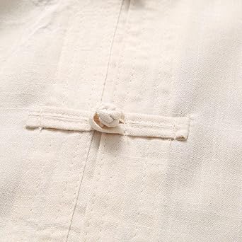 ZooBoo Men's Kung Fu Uniform Short Sleeve Chinese Shirt