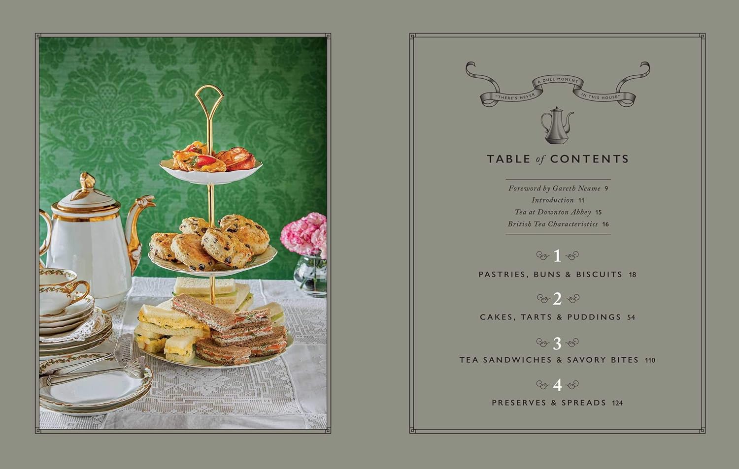 The Official Downton Abbey Afternoon Tea Cookbook: Teatime Drinks, Scones, Savories & Sweets (Downton Abbey Cookery) - Image 3