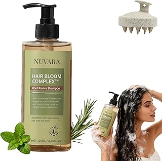 Root Revival Shampoo, Thinning Hair, Volumizing for Fine Hair, Strengthening for Damaged Hair (1 PCS)