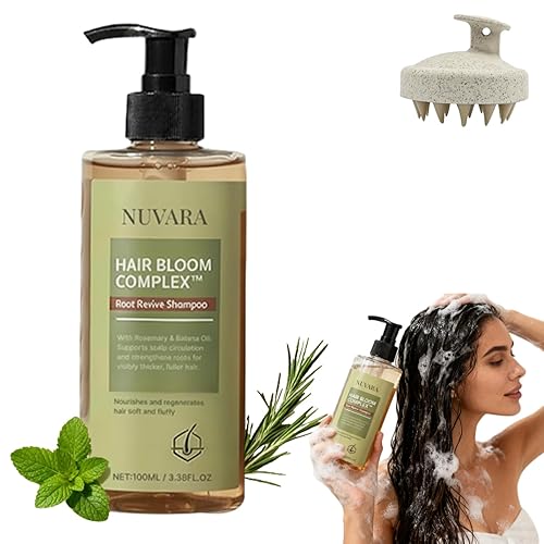 Champú Root Revival, cabello adelgazante, voluminizador para cabello fino, fortalecimiento para cabello dañado (1 unidad)