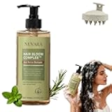 nuvara Root Revival Shampoo, Thinning Hair, Volumizing for Fine Hair, Strengthening for Damaged Hair (1 PCS)