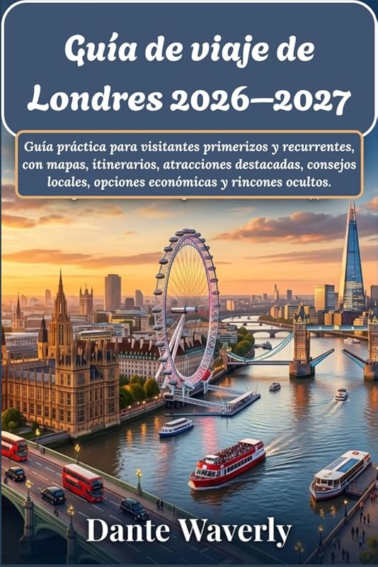 Guía de viaje de Londres 2026–2027: Guía práctica para visitantes primerizos y recurrentes, con mapas, itinerarios, atracciones destacadas, consejos ... y rincones ocultos. (Spanish Edition)