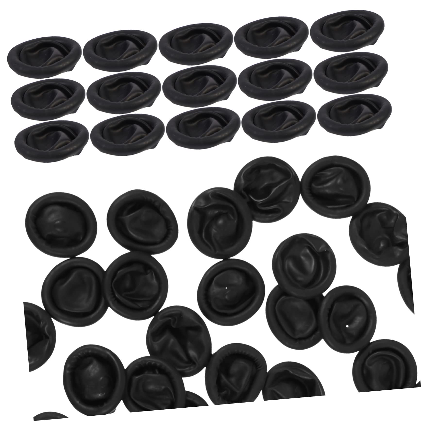 FRCOLOR 3sets Elastic Finger Protectors Anti-Static Rubber Thumb Covers for Technicians Painters Artists Electronics Daily Use 200pcs*3