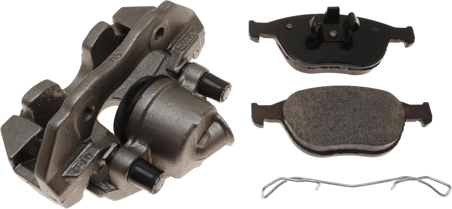 ACDelco Gold 18R12249 (19310593) Front Driver Side Disc Brake Caliper Assembly with Semi-Metallic Pads (Loaded Non-Coated)