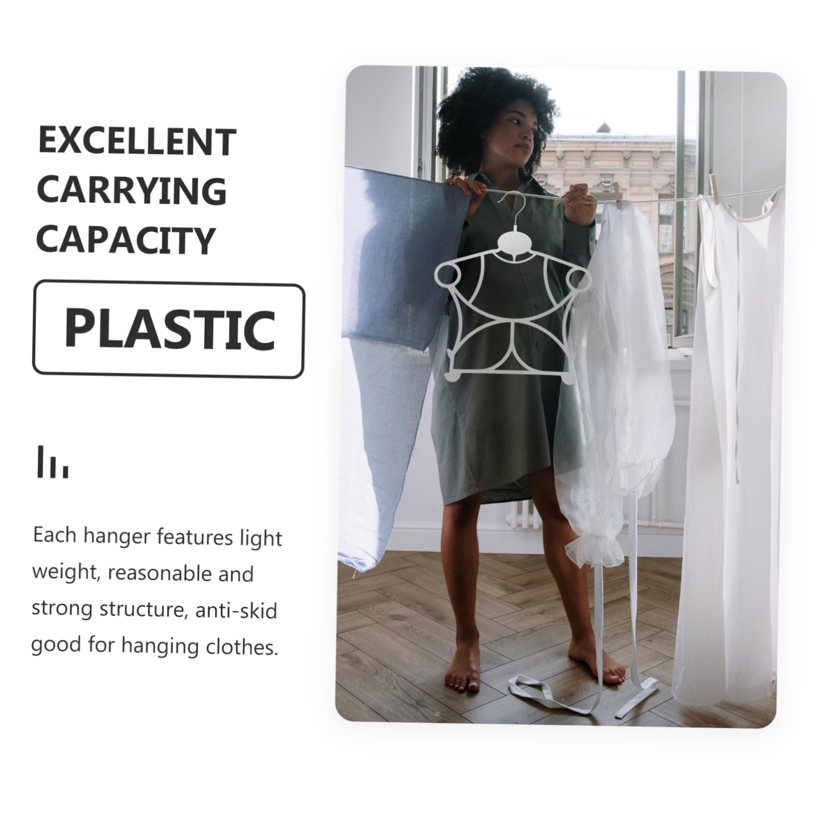 POPETPOP 40 Piezas Perchas Infantiles Unidades para Ropa de Niña Plástico Grueso Antideslizante Compacto y Resistente para Colgar Vestidos Chaquetas y Pantalones Armarios Domésticos y