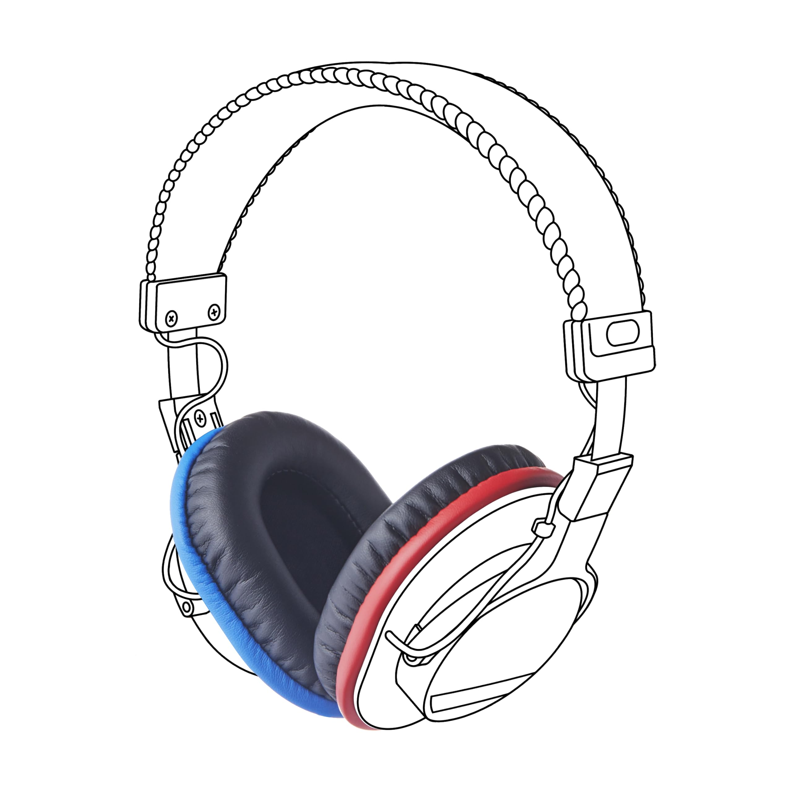 YAXI stPad イヤーパッド SONY MDR-CD900st/7506用