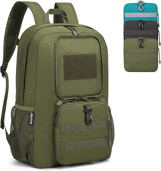 G4Free 30L Packable Lightweight Backpack for Hiking Travel, Foldable Daypack Water Resistant for Men Women(Army Green)