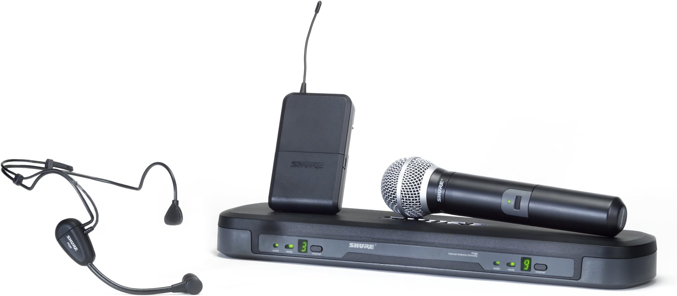 Shure PG1288/PG185 Vocal/Lavalier Combo Wireless System, K7
