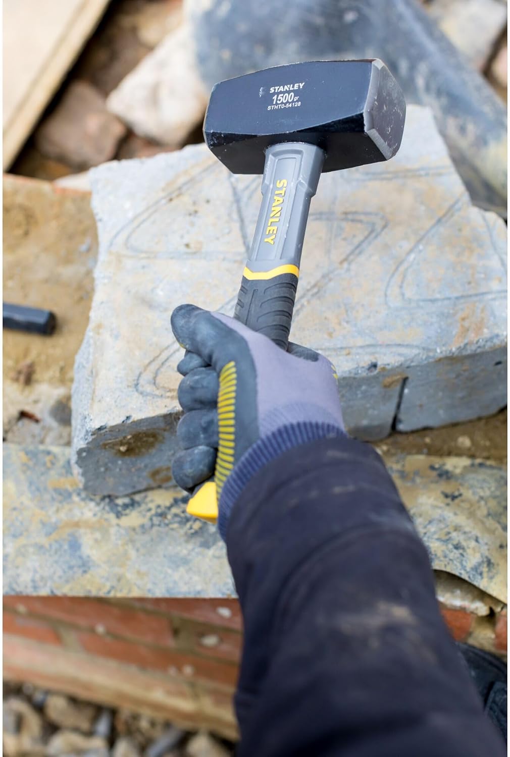 STANLEY STHT0-54128 1500g Fiberglass Club Hammer