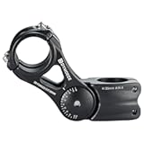 Bike Stem 0-70 Degree 31.8mm Bicycle Stem Extender Riser Adjustable for MTB Mountain Bike Road Bike BMX 90mm 110mm 145mm