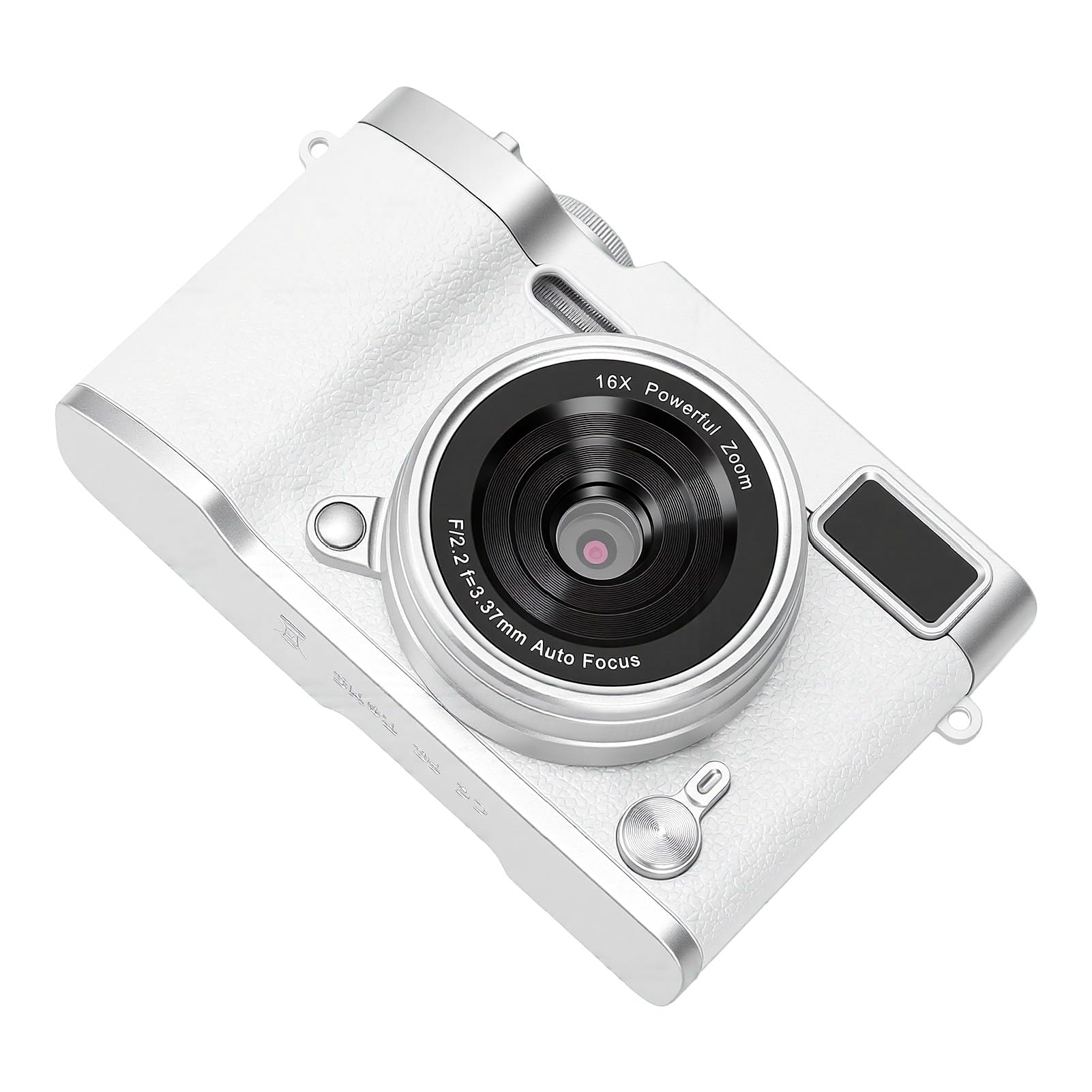 senecesli 48mp digital camera, 6x zoom 1080p autofocus | 48mp dual cameras with flip screen, 180 flip screen for clear selfies and vlogs, video with auto focus and type-c charge