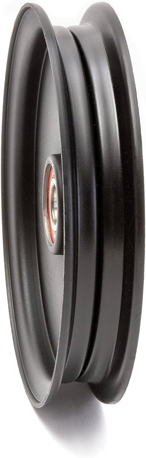Phoenix Mfg. 6 Inch Flat Dia Flat Idler Pulley Replacement for Hustler 781385