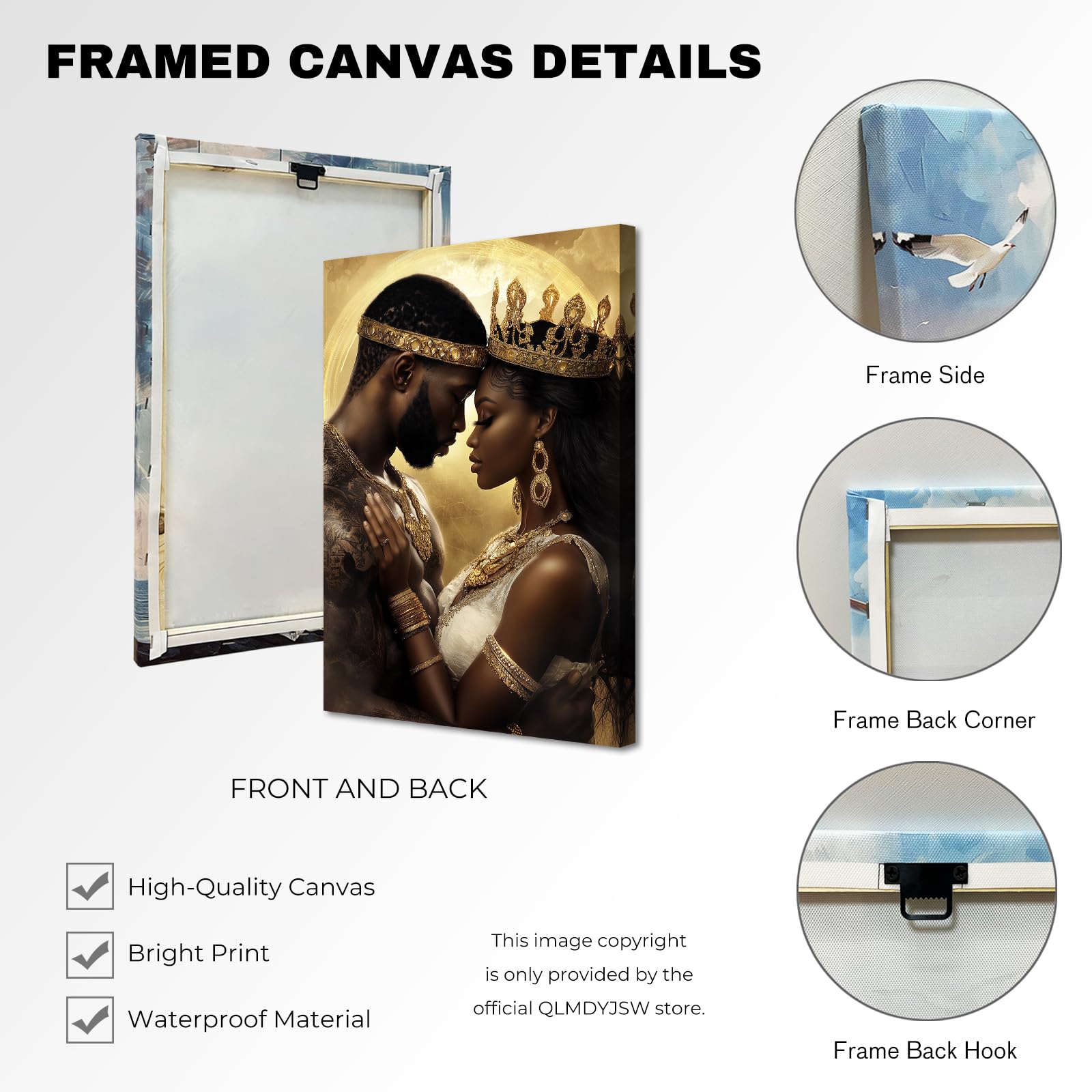 Amazon.com: QLMDYJSW African American Wall Art Black Man Pictures