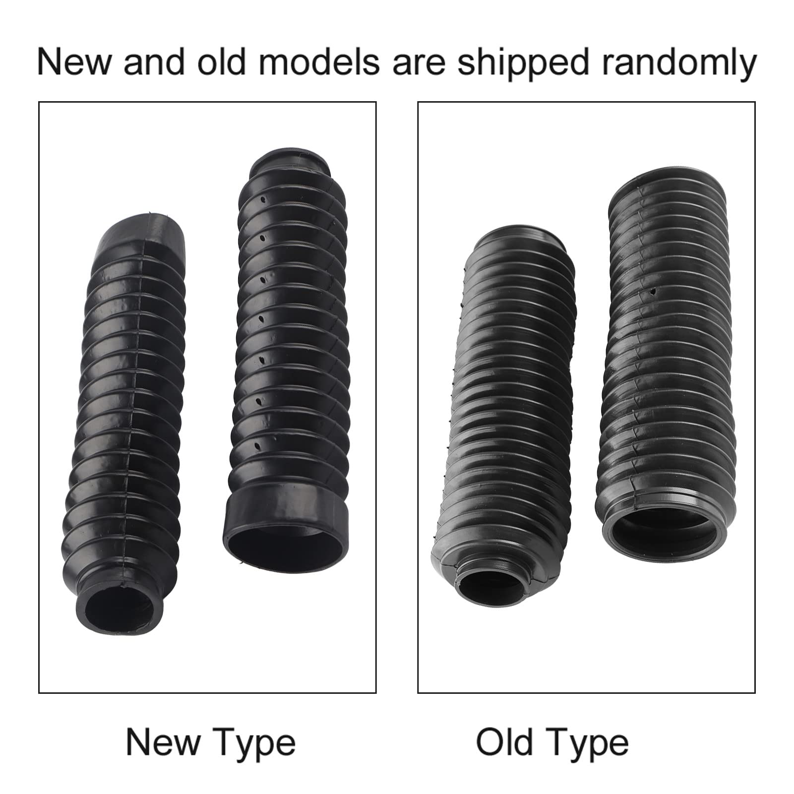 Soffietti Forcella Moto Stelo Forcella Gomma Anteriore, Stelo Forcella Tubo Forcella Anteriore Copriscarpe Gomma Antiurto Veicolo Fuoristrad-2005 per crf230f Fork Cover,soffietti