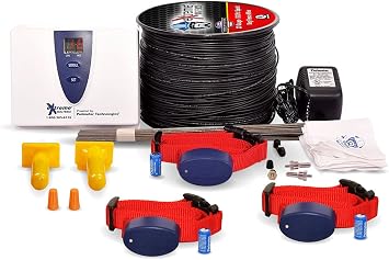 Extreme Dog Fence Ultimate Underground Electric Dog Fence - 3 Dog / 2000 of Boundary Wire PRO Grade D.I.Y. Pet Containment System Kit Powered by Perimeter Technologies