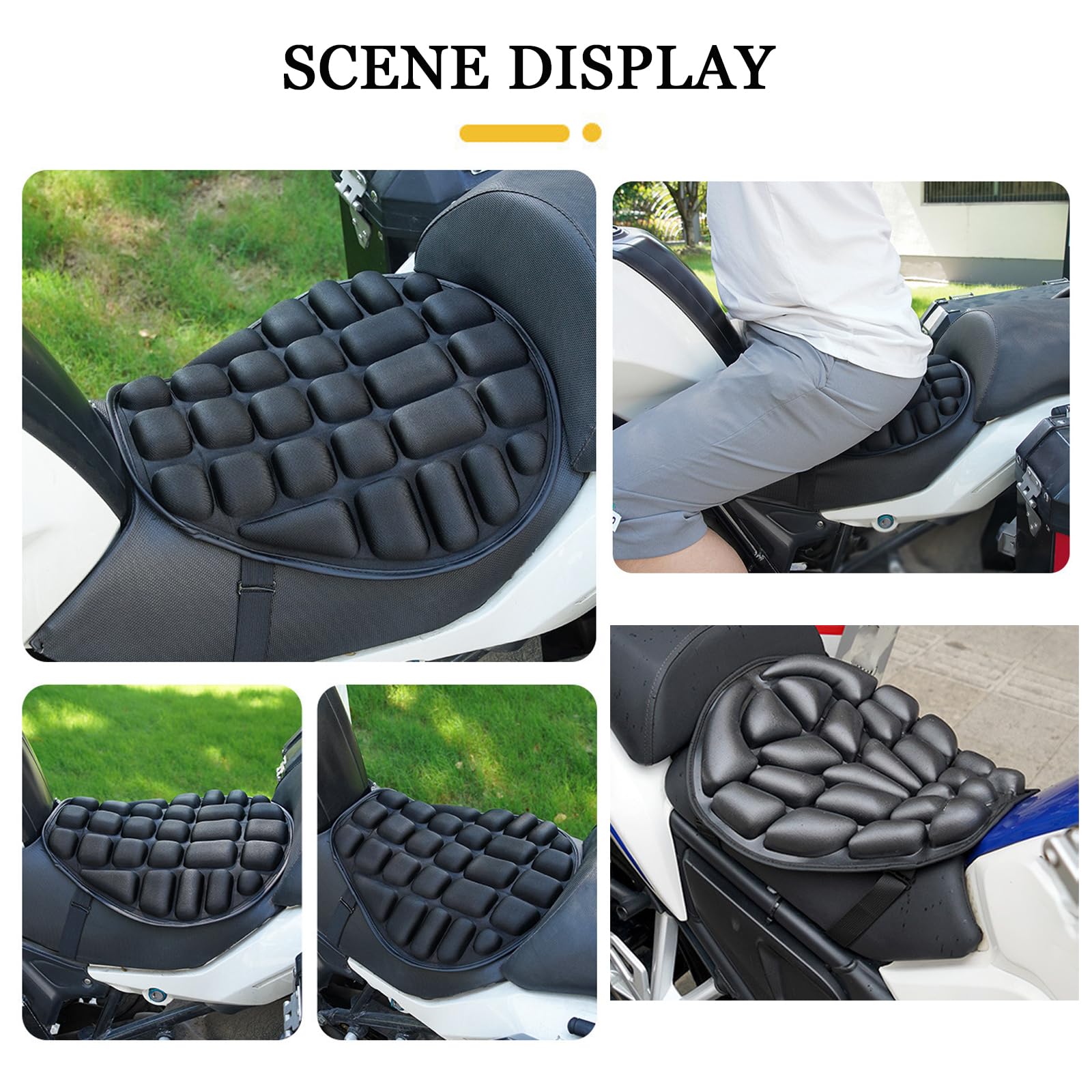 Motorcycle Seat Cushion For Long Rides