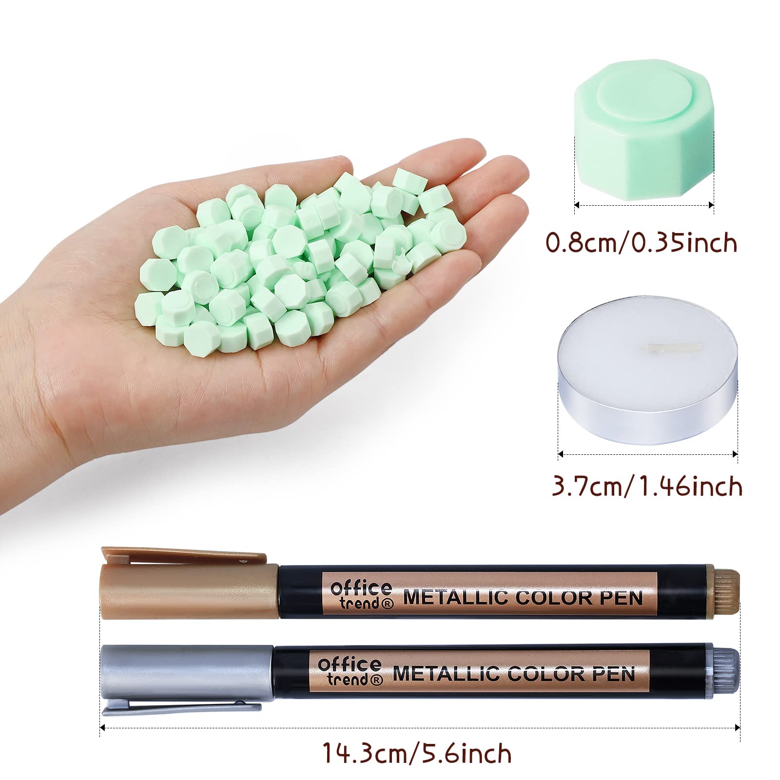 WEWINK PLUS 304PCS Wax Seal Beads Set - Image 3