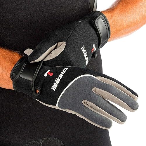 Miniatura 10 de Cressi Guantes de neopreno prémium para deportes acuáticos y buceo para adultos, calidad tropical desde 1946