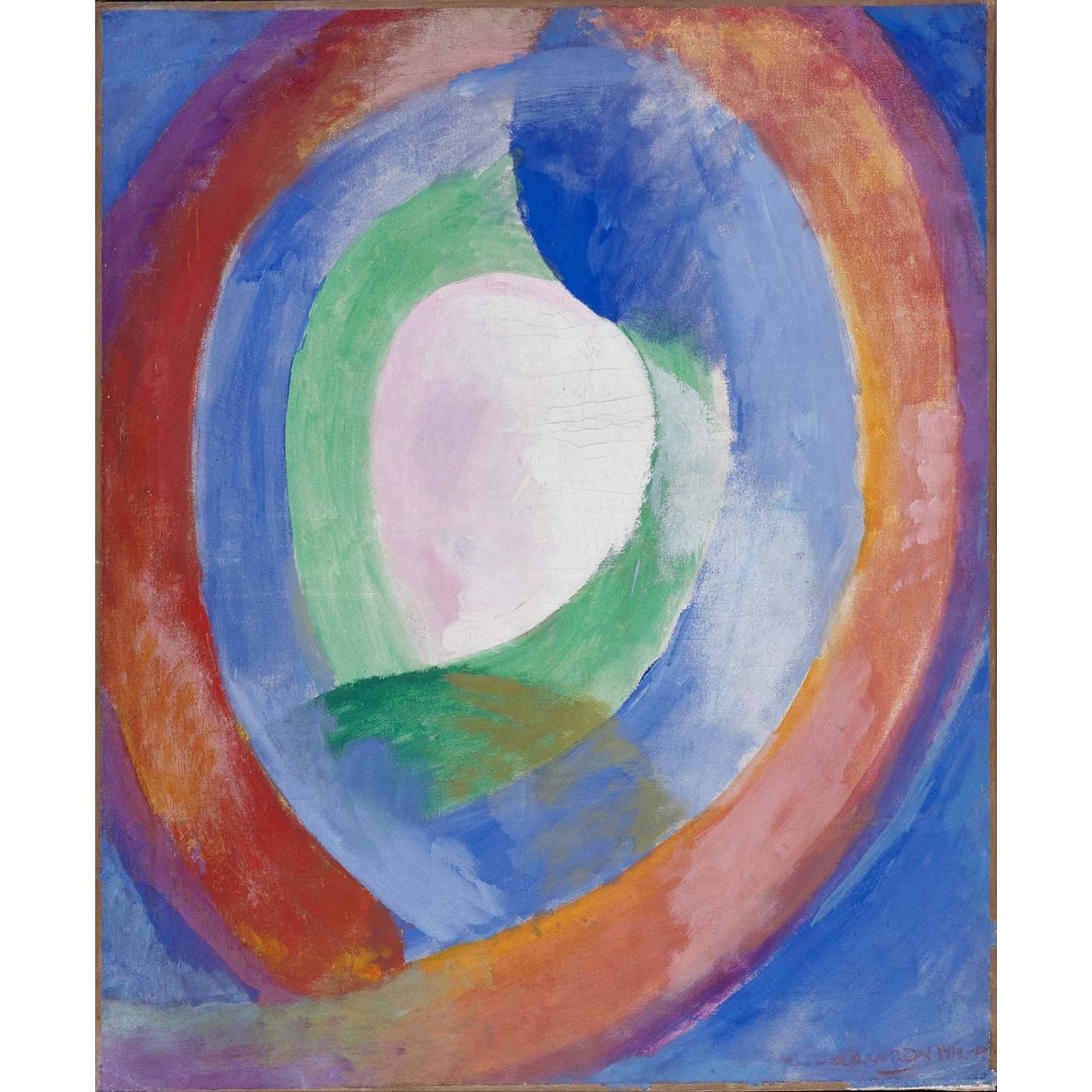 Affiche Robert Delaunay Formes circulaires 61x81 cm