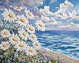 【Taille du tissu】40x50cm/15.8x19.7in.Ce kit comprend une gamme complète d'outils et d'accessoires nécessaires.Pas de cadre physique inclus ! Tissu en coton pré-imprimé 11CT,motif haute définition,fil à broder pré-trié,2 aiguilles,1 mode d'emploi en anglais.Nous fournissons un tiers de fils de plus que suffisant.