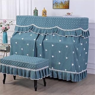 STANGK Upright Piano Cover Piano Protective Cover Piano Full Cover with Chair Cover Electronic Pianos Dust Cover Fits Standard Size Piano Cover