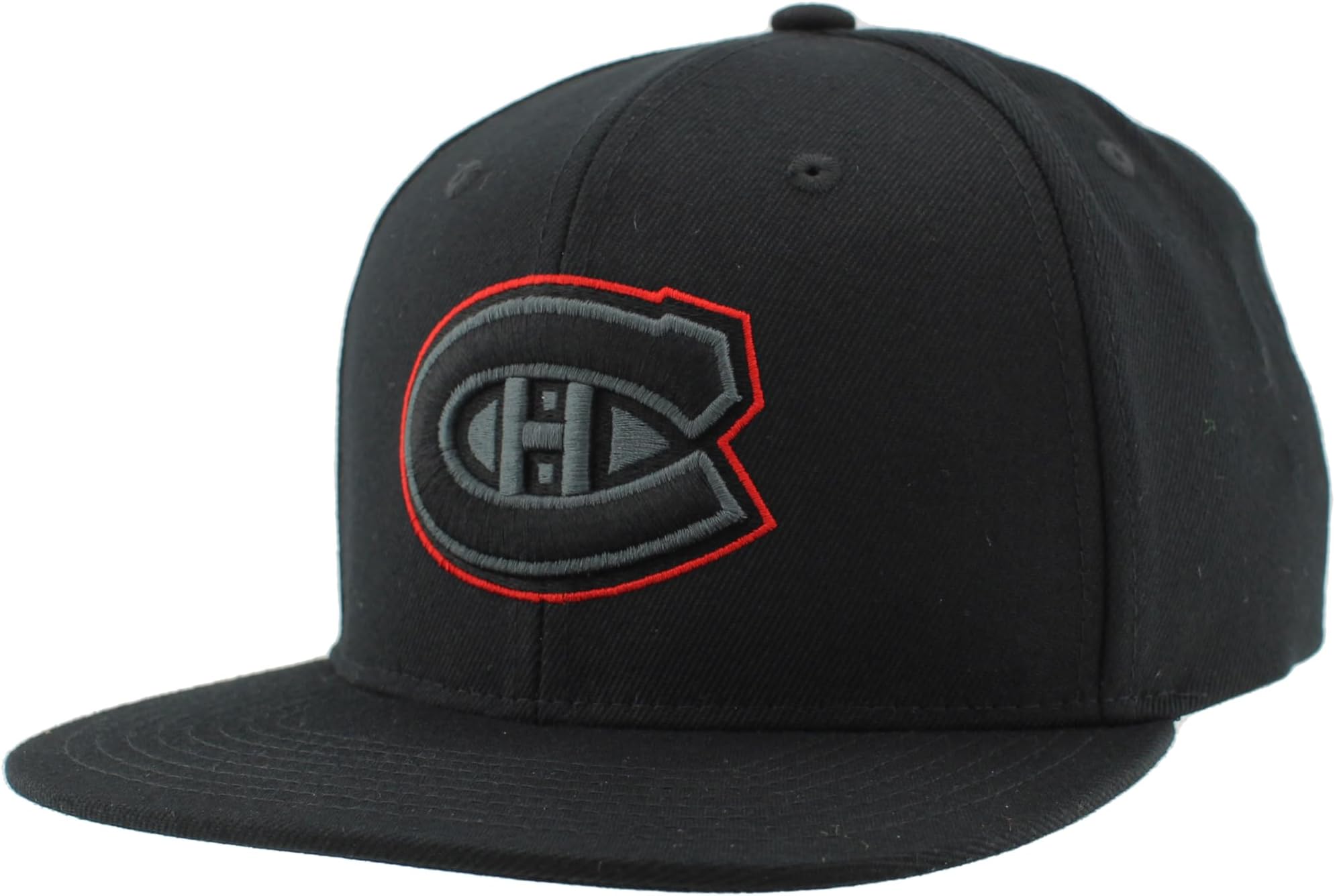 ZHATSNHL Officially Licensed Adjustable Snapback Hat Flat Bill Z11 Black Element