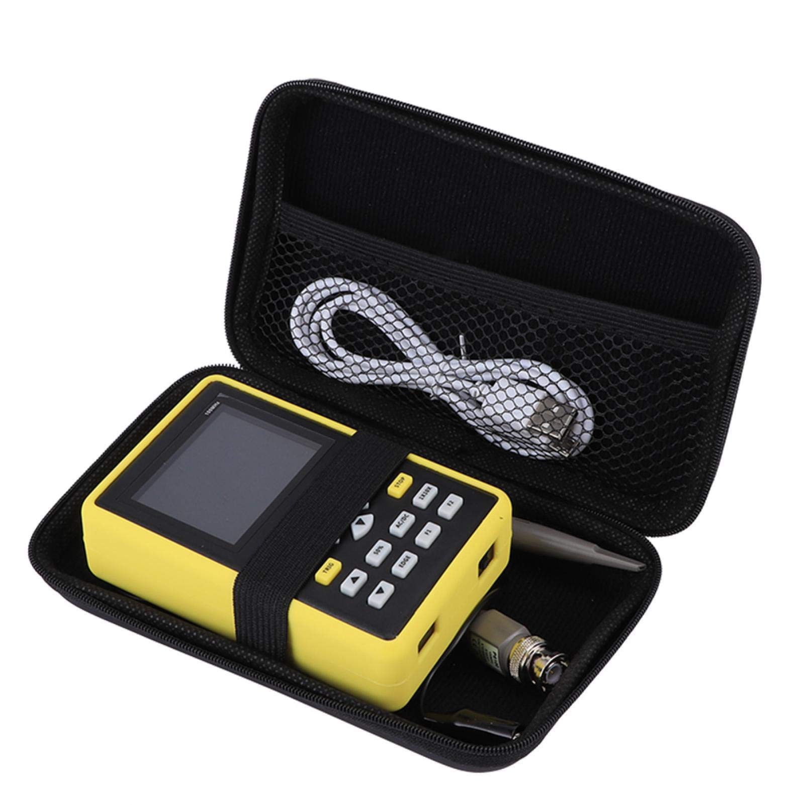 Digital Oscilloscope Kit, IPS LCD Display DSO 2.4in 100MHz Hand?Cranked Oscilloscope DC/DC Conversion