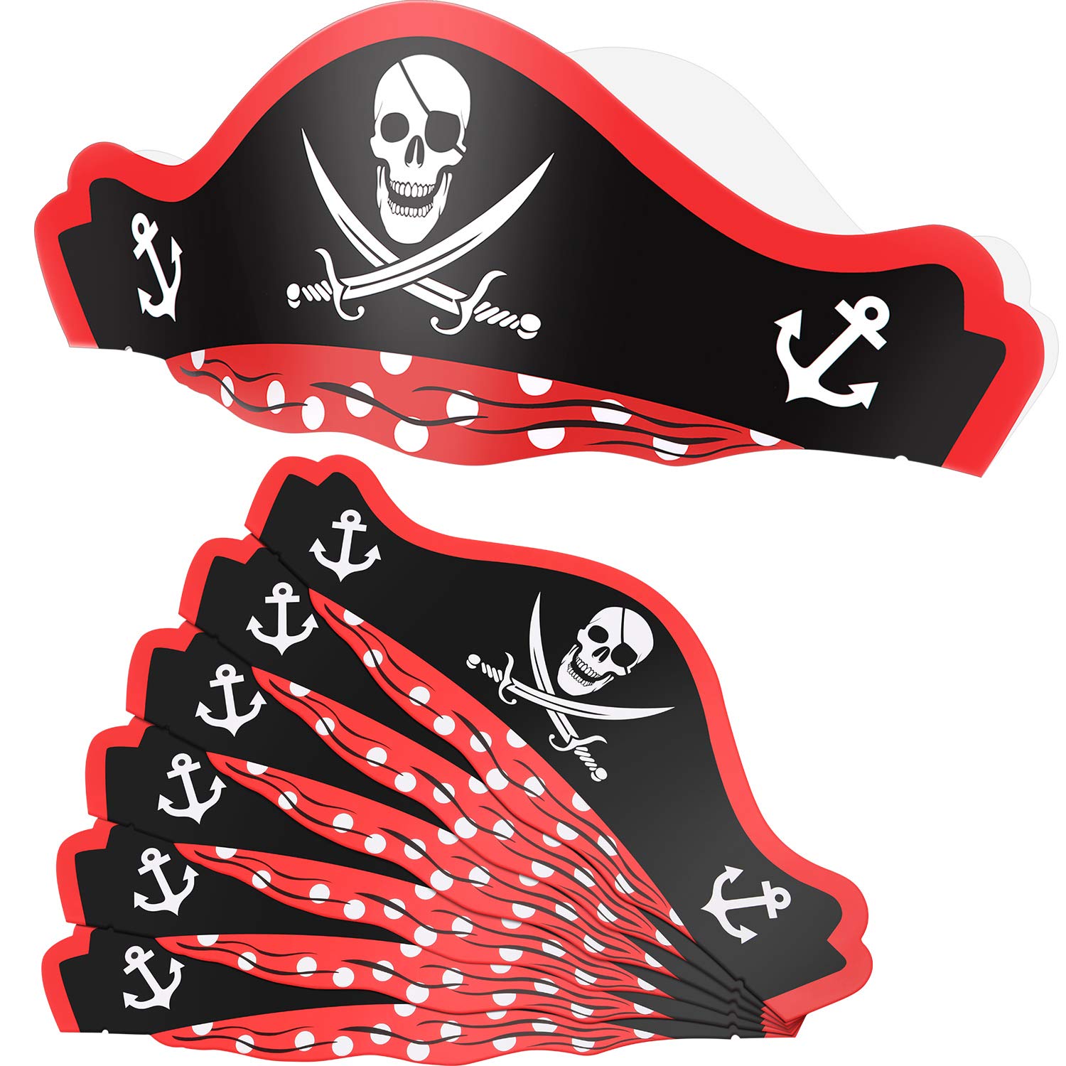 Hat Craft Cardboard Pirate Hat 100 Days Smarter Printable Hat