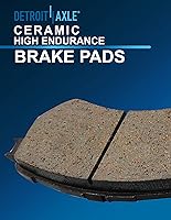 Vista 8 de Detroit Axle - Kit de frenos para Mercedes-Benz C300 C350e 2015 2016 2017 2018 Rotores de freno perforados y ranurados Pastillas de freno