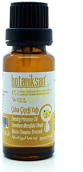 Botaniksan Primrose Oil 20ML Distillation, Pure, Natural, Additive Free