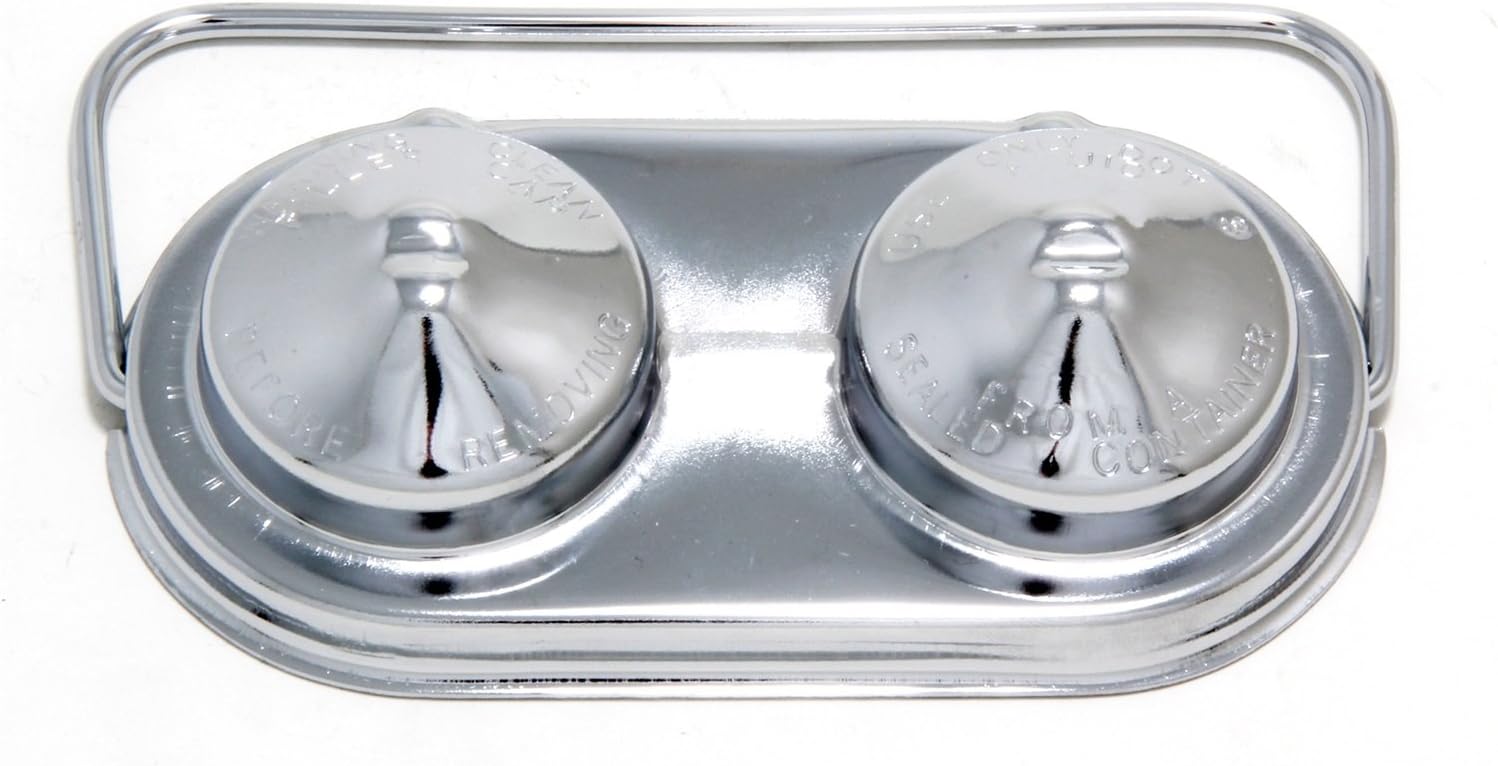 Trans-Dapt Performance 9100 Chrome Brake Cylinder Cover