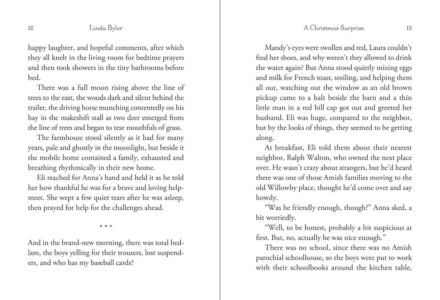 A Christmas Surprise: An Amish Romance