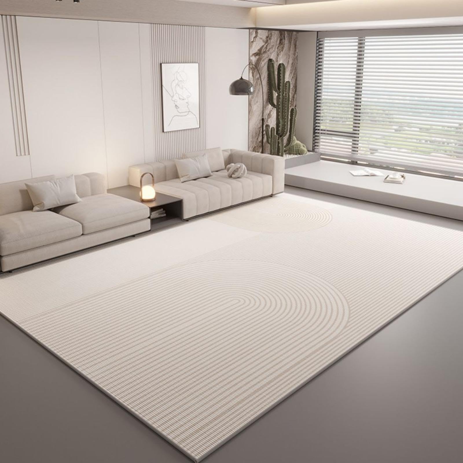 Tapis de salon doux et moelleux 120x200 cm GHB-6 pour chambre