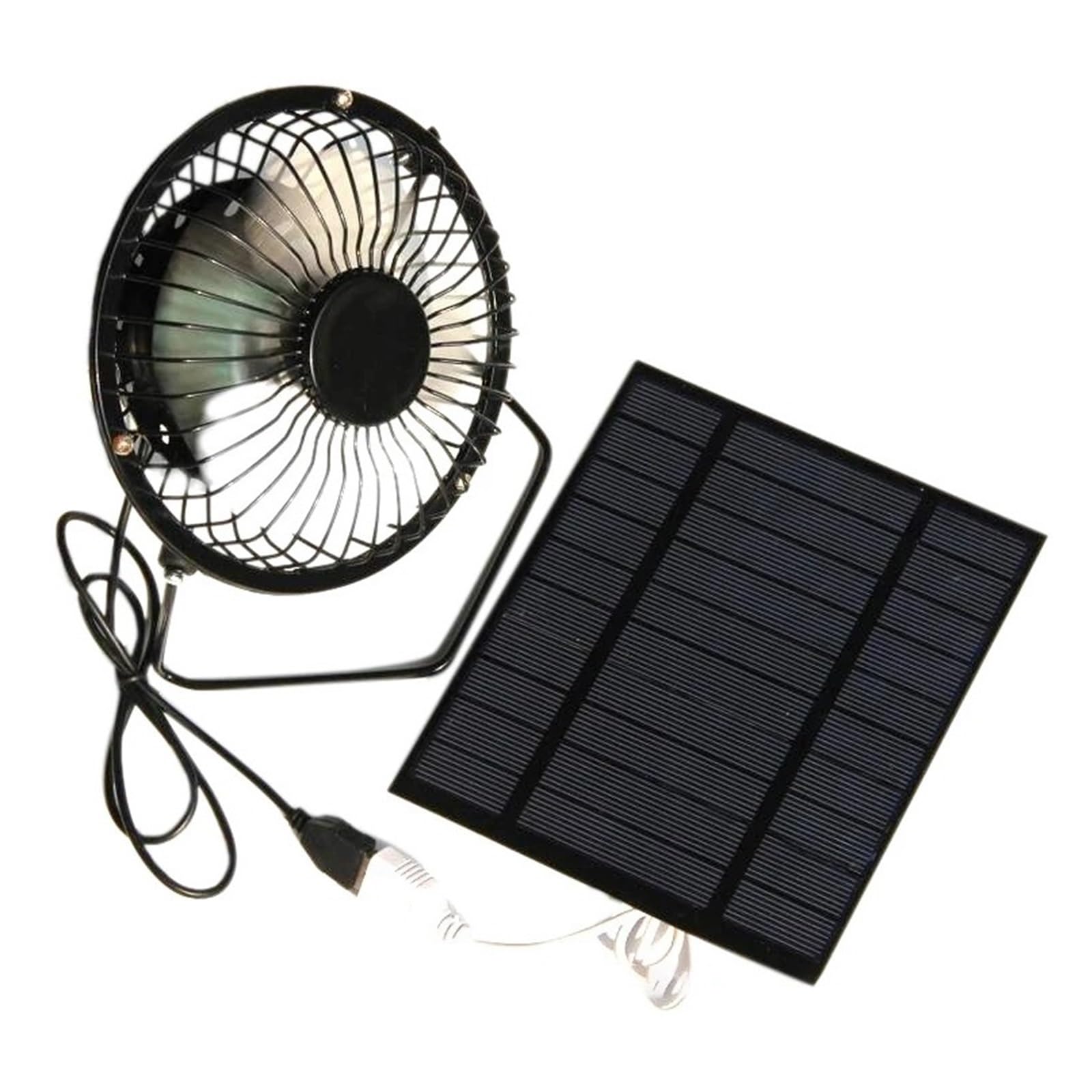 Ventilateur solaire 5W avec aération efficace pour le confort des animaux en niche