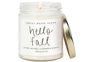 Hello Fall Cozy Candle