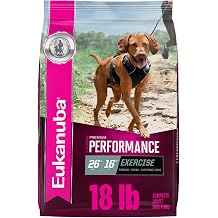 Eukanuba Premium Performance 26/16 Exercise Dry Dog Food, 18 lb Bag