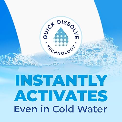 Miniatura 7 de ARM & HAMMER Power Sheets - Detergente para ropa, sin fragancia, sin tintes ni perfumes, ligero y apto para viajes, 35 unidades, hasta 70 cargas