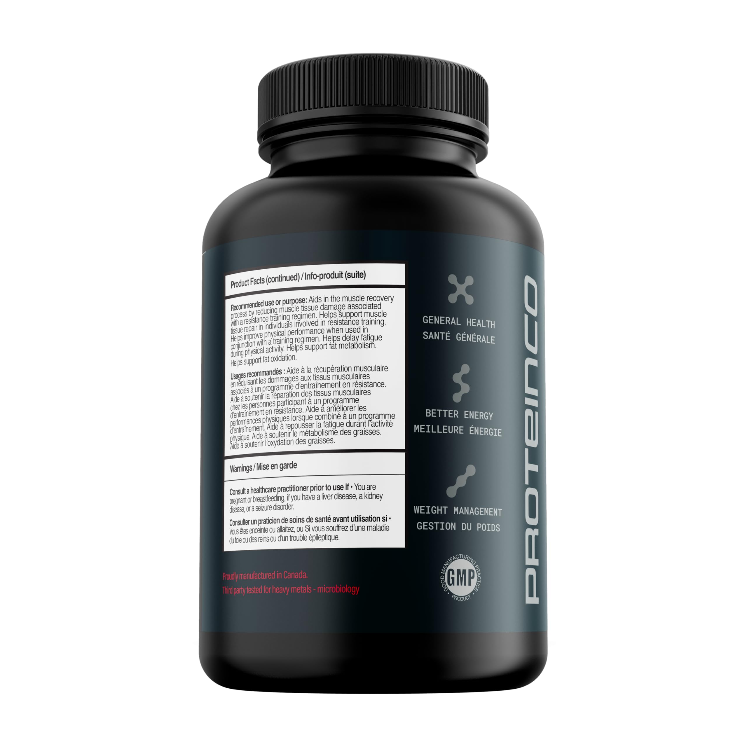ProteinCo | Pure L-Carnitine Tartrate | 650mg | Stimulant Free Weight Loss  | Enhance Energy | Antioxidant | 120 capsules : Amazon.ca: Health &  Personal Care