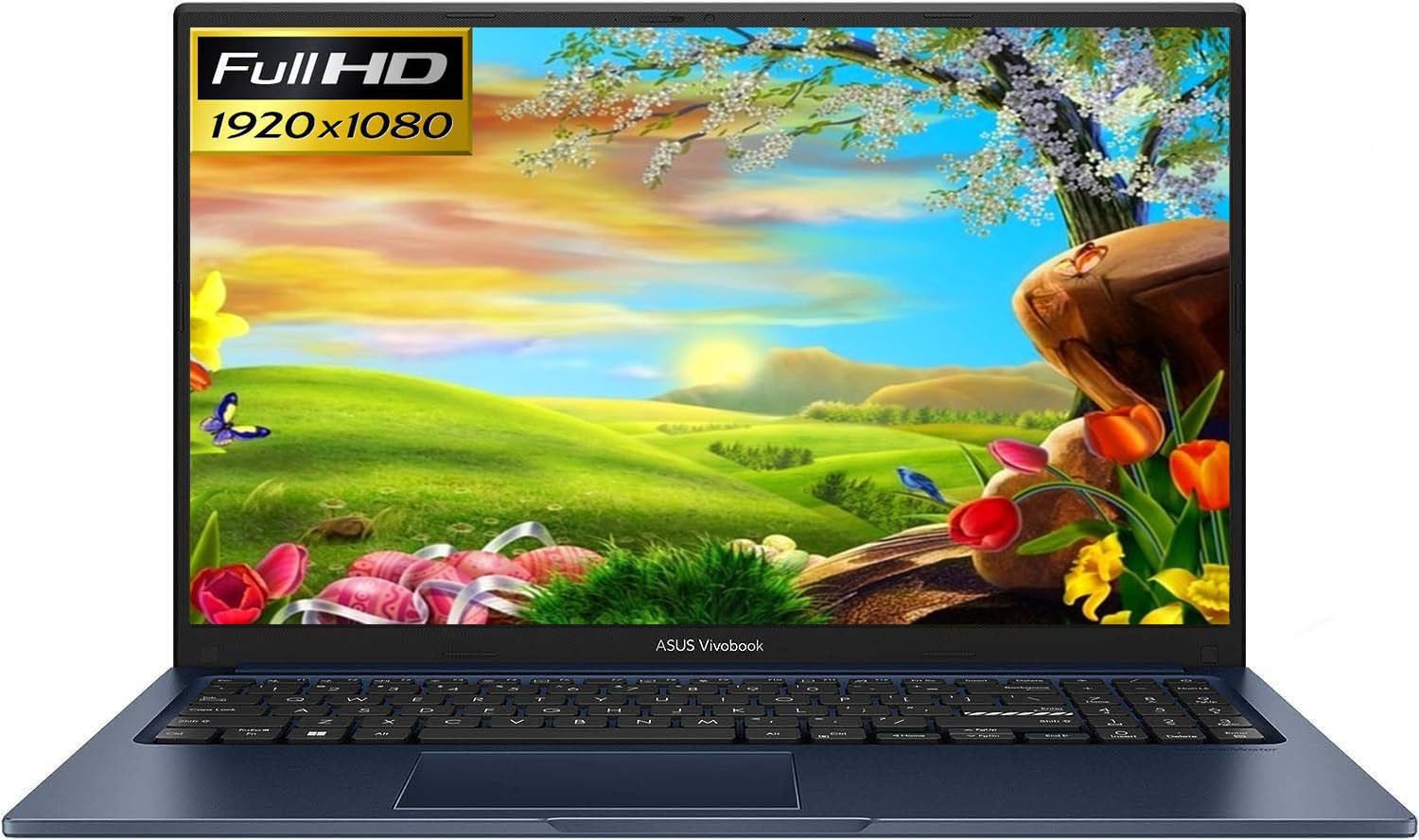 ASUS VivoBook 15 High Performance Laptop in Blue Intel 10-core i5 up to 4.2Ghz 8GB RAM 256GB SSD 15.6in FHD Web Cam HDMI W11 (F1504B – Renewed)