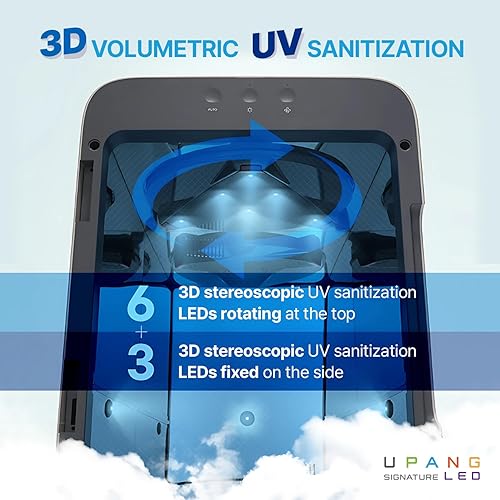 Miniatura 3 de Signature UV LED - Desinfectante para biberones sin agua, gran capacidad, UV, todo en uno, limpieza para el hogar (gris nórdico)