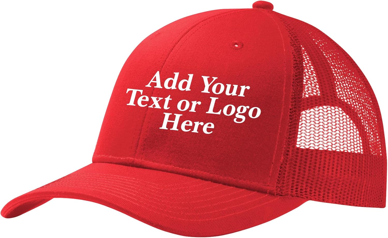 Custom Logo Embroidered Trucker Hats for Men Adjustable Snapback Mesh Cap Great for Outdoors Baseball Cap Black - Image 5
