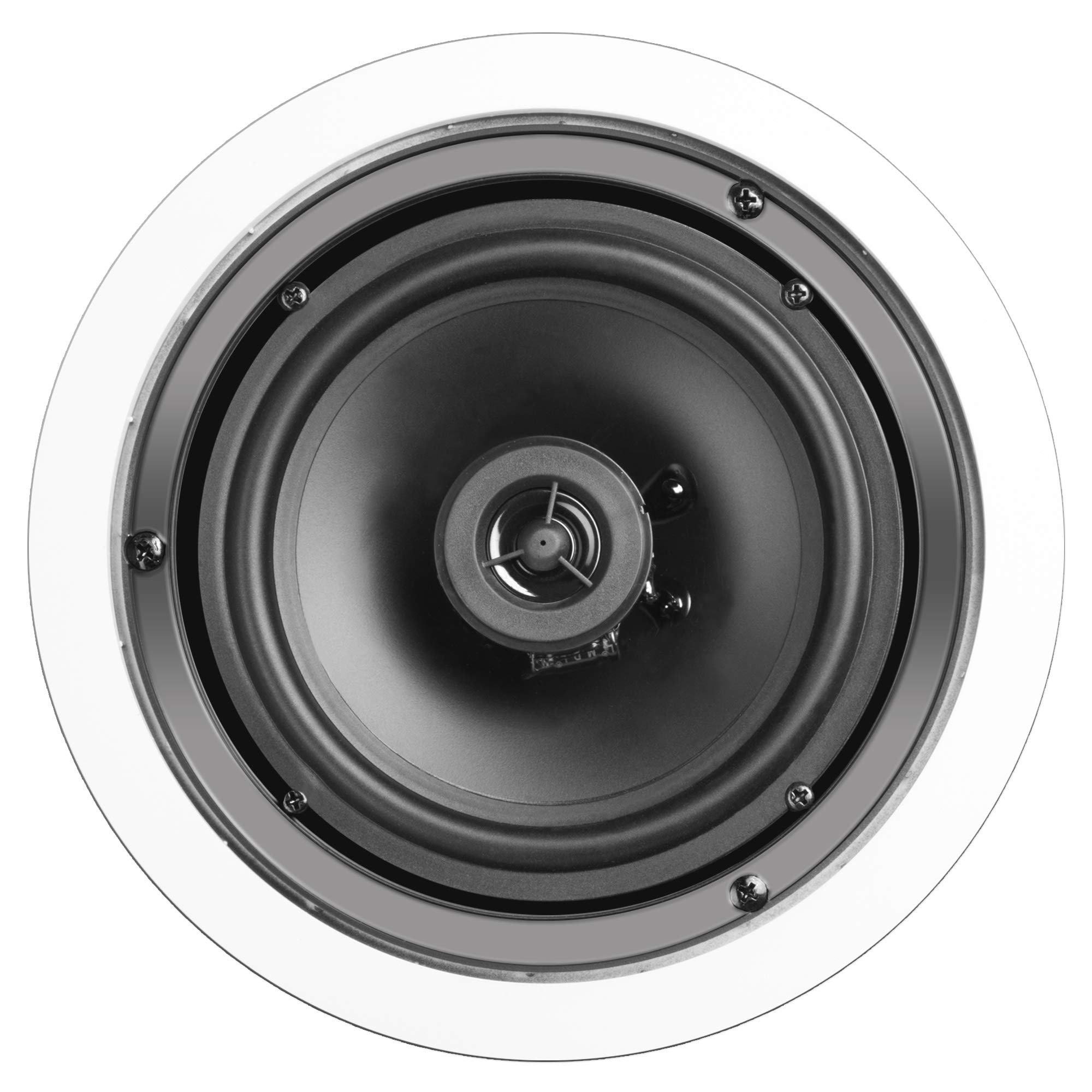 OSD Audio ICE610 Haut-Parleur - Haut-parleurs (Mural/de Plafond, Universel, avec Fil, 60-22000 Hz, Noir, Blanc)