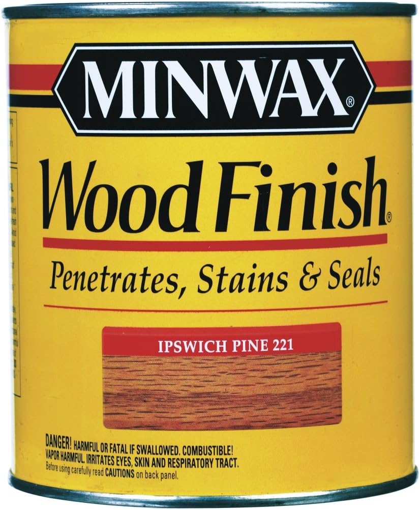 Minwax Wood Finish Semi-Transparent Ipswich Pine Oil-Based Wood Stain 1 qt.