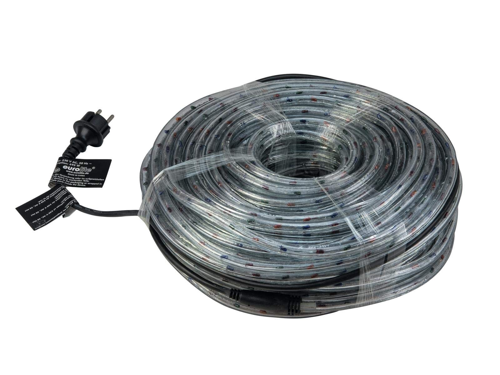 Steinigke Eurolite 50506095 RL1 - Tubo con luz LED (230 V, 44 m), multicolor