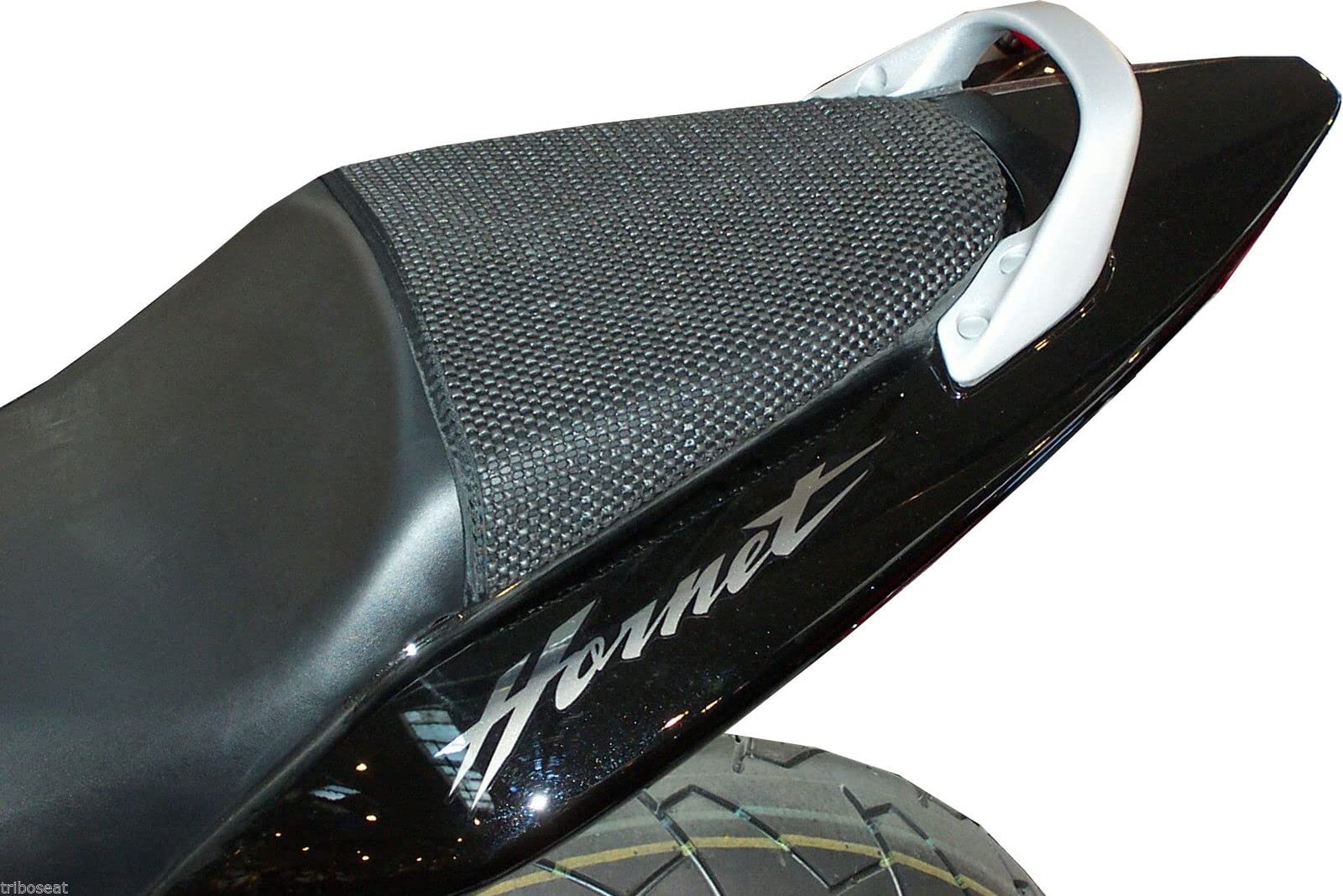 TRIBOSEAT Housse Antidérapante Siège Passager Moto – Compatible Honda Hornet CB600F, CBR600F (2011-2013) – Plus De Stabilité Et Moins De Fatigue