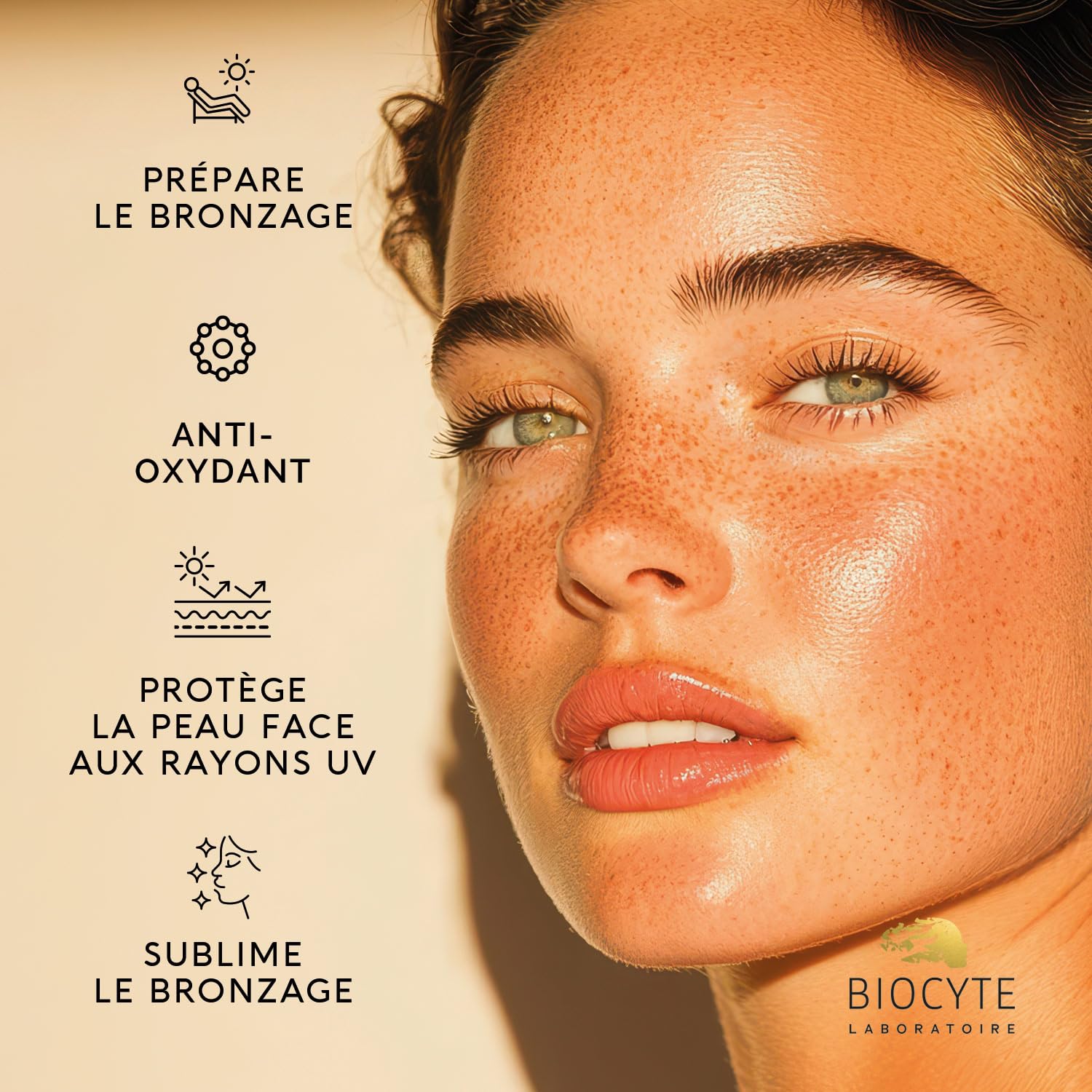 BIOCYTE Pack Terracotta Abbronzatura - Integratore alimentare abbronzante, preparatore solare - doppia fonte di melanina, L-tirosina, rame - programma di 90 giorni