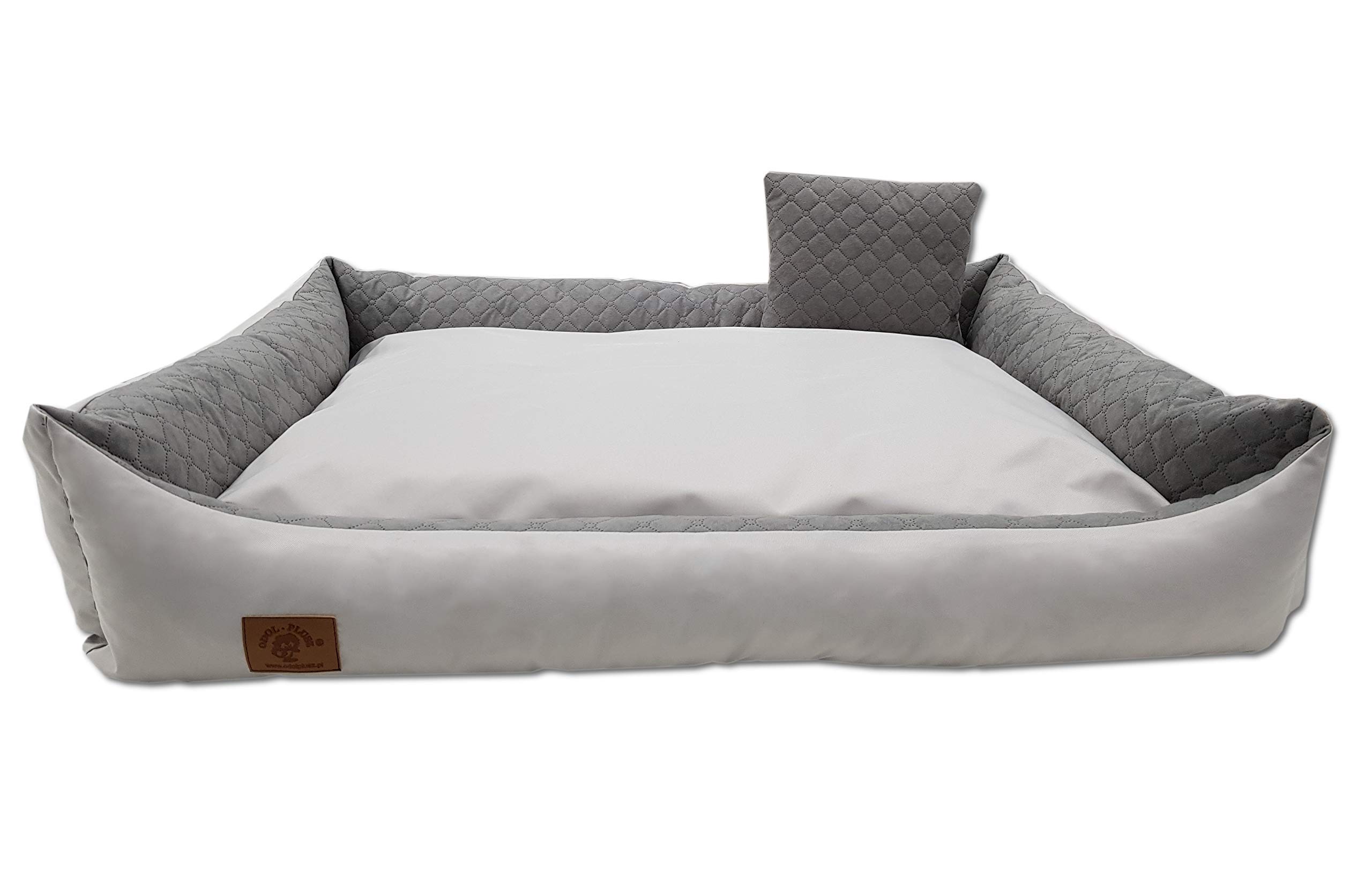 Odolplusz XXL legowisko dla psa, poduszka dla psa, sofa dla psa z dwustronną poduszką (rozmiar i kolor do wyboru)