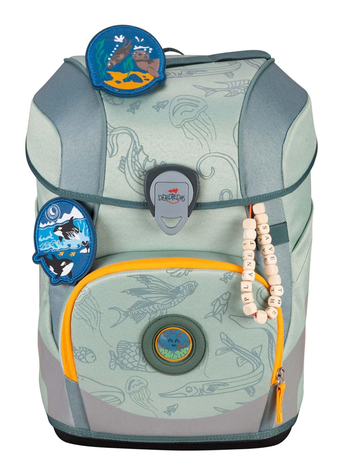 DerDieDas Unisex Kinder Schulranzen ErgoFlex Tiny ECO Set