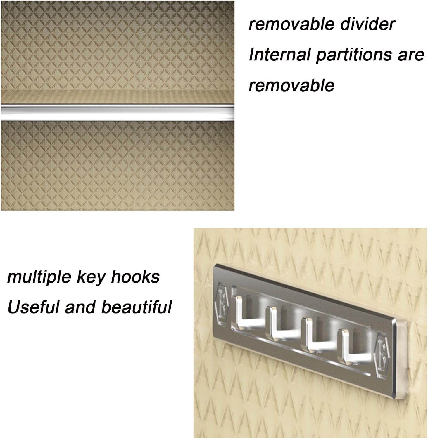 Safe Home Small Fingerprint Remote Control Safe All-Steel Safe Deposit Box Invisible Anti-Theft Suitable for Dormitory Office,Blacka